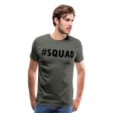 #SQUAD I | Men's T-Shirt - asphalt gray