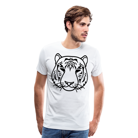 Tiger Tattoo I | Men's T-Shirt - white