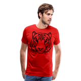 Tiger Tattoo I | Men's T-Shirt - red