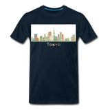 Tokyo IV | Men's T-Shirt - deep navy