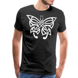 Tribal Butterfly II | Men's T-Shirt - black