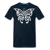 Tribal Butterfly II | Men's T-Shirt - deep navy