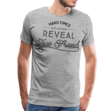 True Friends | Men's T-Shirt - heather gray