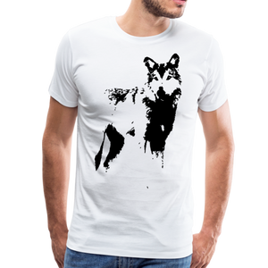 Vintage Wolf | Men's T-Shirt - white