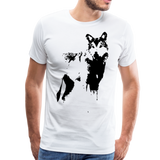 Vintage Wolf | Men's T-Shirt - white