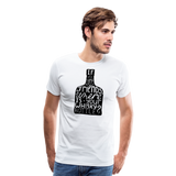 Where Is Your Whisky Bottle I | Men's T-Shirt - white