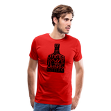 Where Is Your Whisky Bottle I | Men's T-Shirt - red