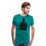 Where Is Your Whisky Bottle I | Men's T-Shirt - teal