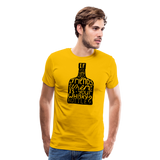 Where Is Your Whisky Bottle I | Men's T-Shirt - sun yellow