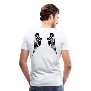 Wings On The Back I | Men's T-Shirt - white