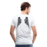 Wings On The Back I | Men's T-Shirt - white