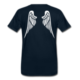 Wings On The Back II | Men's T-Shirt - deep navy