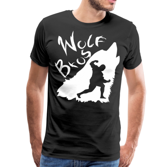 Wolf Bros II | Men's T-Shirt - black