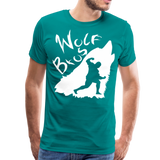 Wolf Bros II | Men's T-Shirt - teal