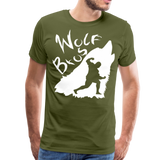 Wolf Bros II | Men's T-Shirt - olive green