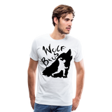 Wolf Bros I | Men's T-Shirt - white