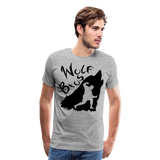 Wolf Bros I | Men's T-Shirt - heather gray