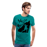 Wolf Bros I | Men's T-Shirt - teal