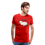 Wolf In Sheep's Clothing | Men's T-Shirt - red