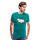 Wolf In Sheep's Clothing | Men's T-Shirt - teal