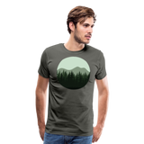 Forest | Men's T-Shirt - asphalt gray