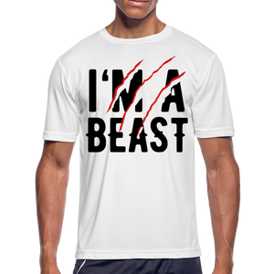 I Am A Beast I | Men's T-Shirt - white