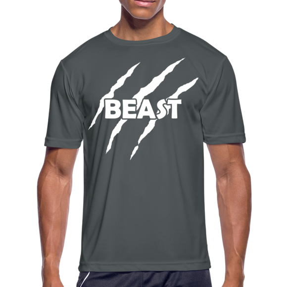 Beast II | Men's T-Shirt - charcoal