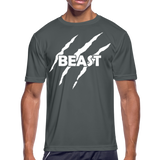 Beast II | Men's T-Shirt - charcoal