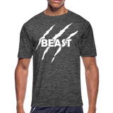 Beast II | Men's T-Shirt - dark heather gray