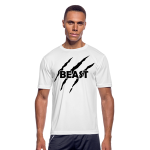 Beast I | Men's Moisture Wicking T-Shirt - white