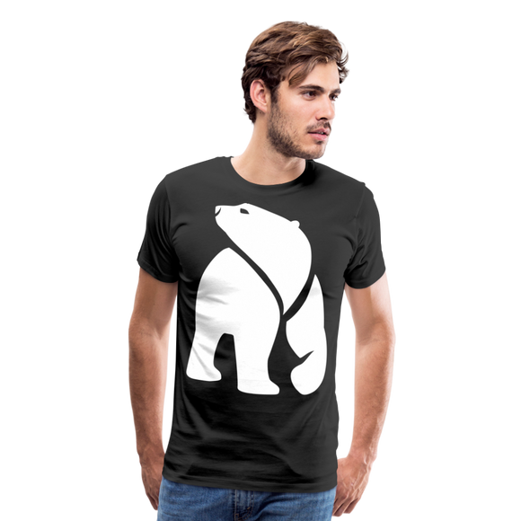 Polar Bear II | Men's T-Shirt - black