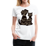 Friends Are Like Stars | Women’s Premium T-Shirt - white