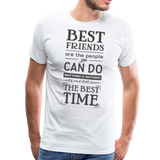 Best Friends I | Men's Premium T-Shirt - white