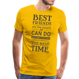 Best Friends I | Men's Premium T-Shirt - sun yellow