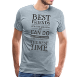 Best Friends I | Men's Premium T-Shirt - heather ice blue