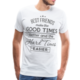 Best Friends II | Men's Premium T-Shirt - white