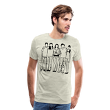 Friends/Family I | Men's Premium T-Shirt - heather oatmeal