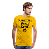 Bachelor Party Crew I | Men's Premium T-Shirt - sun yellow