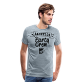 Bachelor Party Crew I | Men's Premium T-Shirt - heather ice blue