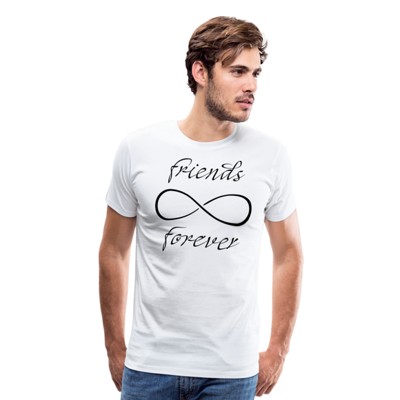 Friends Forever | Men's Premium T-Shirt - white