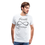 Friends Forever | Men's Premium T-Shirt - white