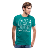 Friends/Family II | Men's Premium T-Shirt - teal