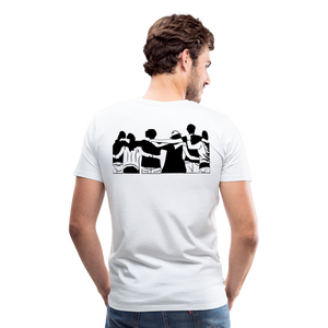 Friends/Family III | Men's Premium T-Shirt - white