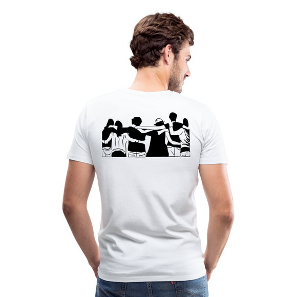 Friends/Family III | Men's Premium T-Shirt - white