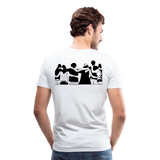 Friends/Family III | Men's Premium T-Shirt - white