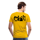 Friends/Family III | Men's Premium T-Shirt - sun yellow