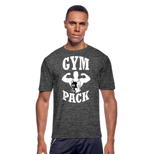 Gym Pack II | Men's Moisture Wicking T-Shirt - dark heather gray