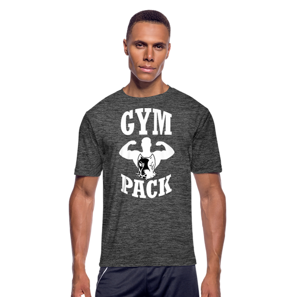 Gym Pack II | Men's Moisture Wicking T-Shirt - dark heather gray