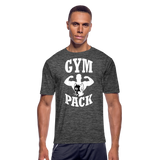 Gym Pack II | Men's Moisture Wicking T-Shirt - dark heather gray