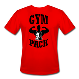 Gym Pack I | Men's Moisture Wicking T-Shirt - red